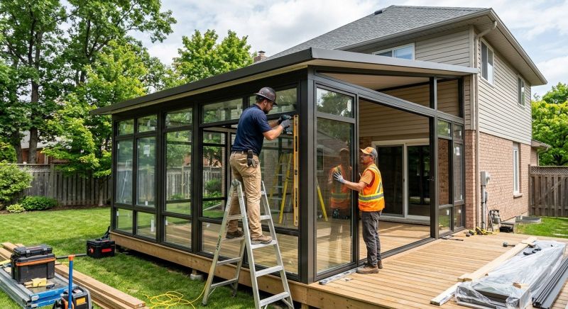 All Season Room Installation in Asheville, NC
