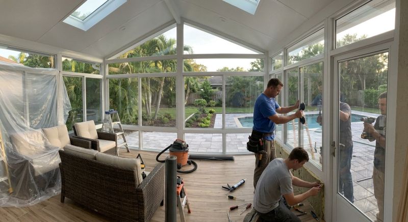Solarium Installation in Dallas, TX