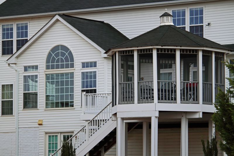 Bright Sun Room with Large Windows