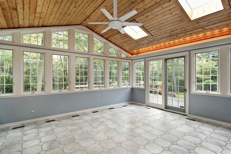 Sun Room with Custom Features